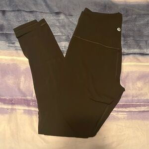 Lululemon align leggings olive green